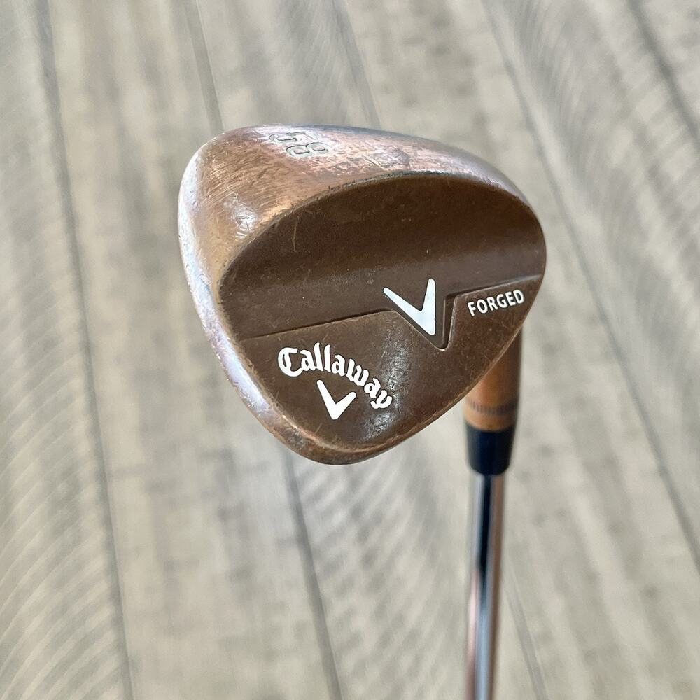 Callaway Forged Copper Finish Lob Wedge 58° 9 Right-Handed Steel Shaft 35.25" - Picture 5 of 10